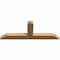 Ekena Millwork Portland Smooth Timber Gable Bracket, Western Red Cedar, 60"W x 22"H x 3 1/2"D x 5 1/2"F, 9/12 Pitch GBW060X22X0406POR00SWR - alternate 4